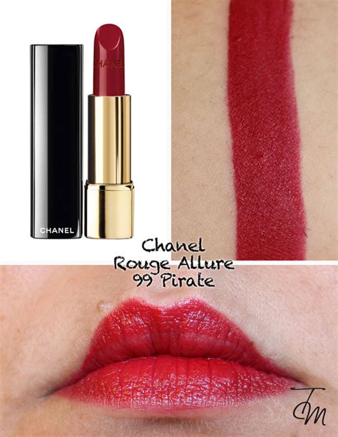 chanel seduisante rouge allure|Chanel Rouge Allure 99 pirate.